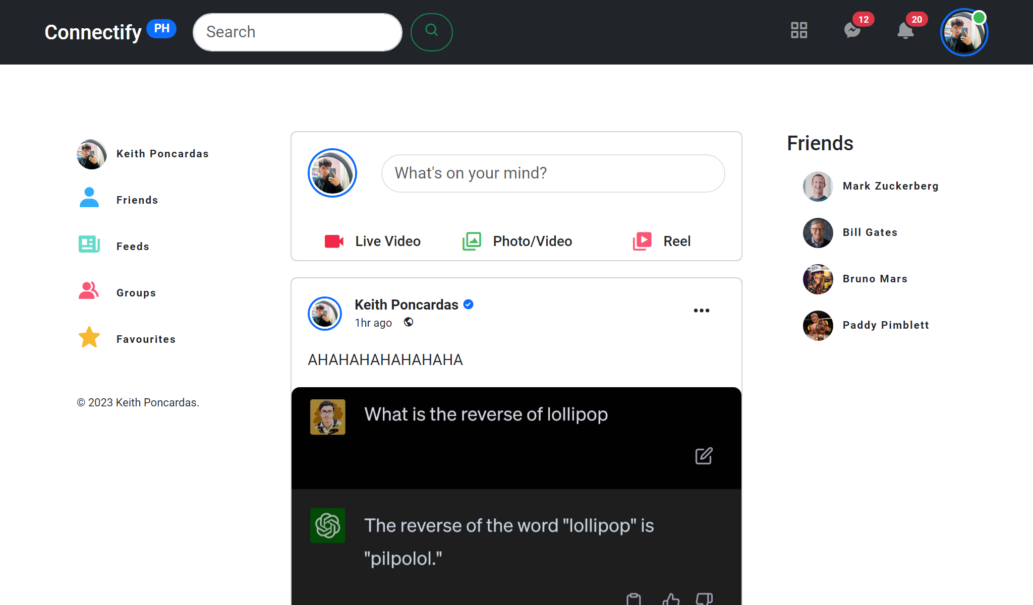 Project 1 : Connectify PH